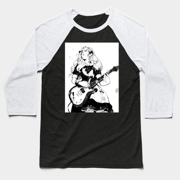 Bandmaid guitarist Kanami Baseball T-Shirt by joearc